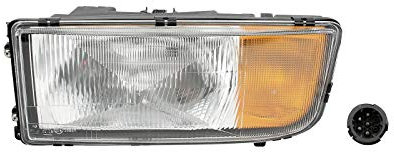 DT Spare Parts 4.62325 Hauptscheinwerfer, links, ohne Glühlampen, 24 V, H4 für LKW