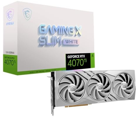 MSI GeForce RTX 4070 Ti Gaming X Slim White 12G