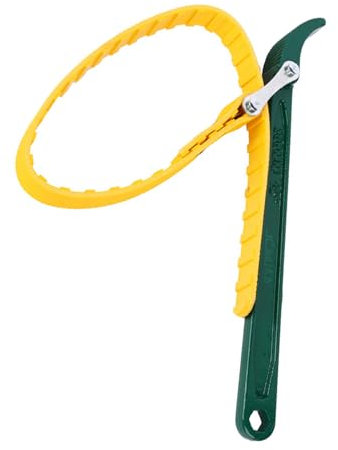 SIGANDG Chiave a Nastro per Filtro Olio Chiave a Cinghia in Gomma Chiavi Nastro per Filtri Olio per Apribottiglie, Tubi Regolabili, Cinghia Del Filtro Dell'Olio, ecc（9 Pollici）