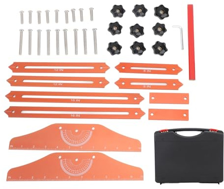Step Gauge, Stair Measuring Tool, Stair Stair Tool with Stair Tool Box, Step Measuring Tool, Stair Stair Stair Measuring Stencils for Precision Measuring