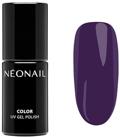 NEONAIL Smalto Semipermanente Unghie 7,2 ml - Smalto Viola No risk, No story - Smalti Gel Per Unghie UV Led - Nail Polish - NEONAIL Colori - Smalto Unghie