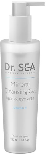 DR. SEA - Mineralisches Reinigungsgel für Gesicht & Augen - 200 ml | Mineralisches Reinigungsgel für Gesicht & Augen: reinigt die Haut sanft und entfernt Unreinheiten.