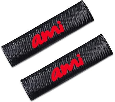 MNGKIQC 2 Pièces Rembourrage de Ceinture de Sécurité pour Citroen Ami de Ceinture de sécurité de Voiture Confortable Accessoires,B