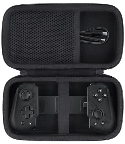 Aenllosi for ASUS ROG Tessen Mobile Controller Hard Protective Storage Case,Case Only,Black [Android]