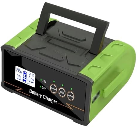 12V 24V 10-20A Intelligente Auto Motorrad Batterie Ladegerät for Auto Moto Blei Säure AGM Gel VRLA Intelligente Lade Digital LCD