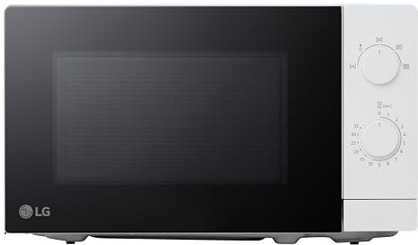 LG MS2082H Mikrovågsugn, 20 l, 700 W, lätt att rengöra, vit