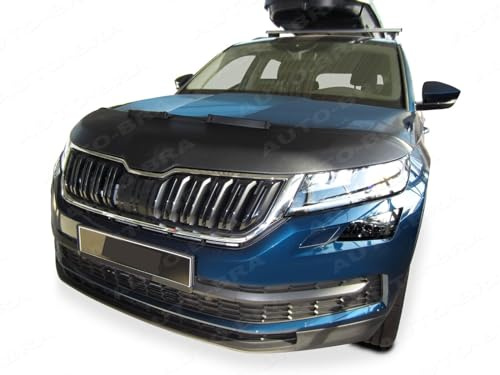AB3-00334 Auto Bra kompatibel mit Skoda Kodiaq 2017-2023 vor Facelift Haubenbra Steinschlagschutz Tuning Bonnet Bra