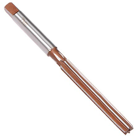 sourcing map Hand Reamer 7mm Alloy Tool Steel H8 6 Straight Flutes Hand Milling Cutter Tool Metric Reaming Drill Bit for Metal