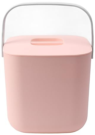 Mini Lavastoviglie da Appoggio, Lavastoviglie Portatile Portatile a Pulizia Completa Profonda a 360 Gradi Temporizzazione di 15 Minuti Spegnimento Lavatrice Portatile con Ventosa (Rosa)