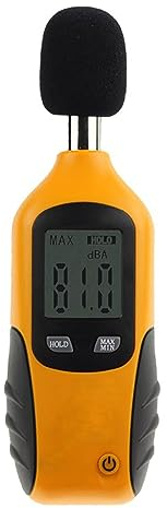 Jieotwice Geräuschmessgerät, Dezibelmessgerät, Digitales Schallmessgerät, Audio-Lärmmessgerät HT-80A 30-130 dB