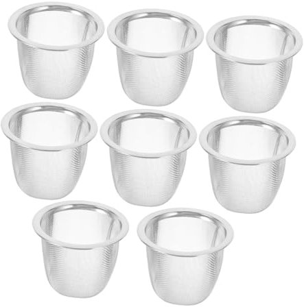 Warmhm Feinmaschiger Tee-ei-korb Edelstahl-teefilter Für Losen Tee Für Teekannen Teetassen