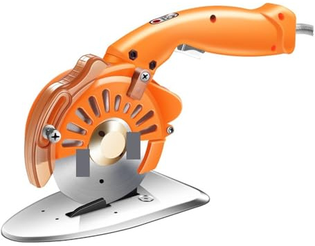 Rollschneider, Industrielle elektrische Schere, tragbare Rundklinge, Stoffschneidemaschine, leiser Servo-Direktantrieb, elektrisches Rundmesser,Mehr Mobilität