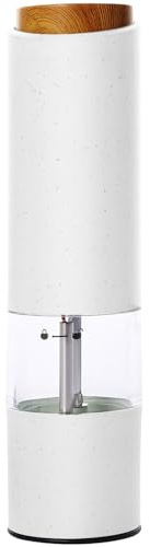 ZUJIABAO Battery Power Seasonings Grinder For Peppers Salt Adjustable Coarseness Detachable Parts Dishwasher Safe Colorful Design Easy Cleaning Spices Grinder