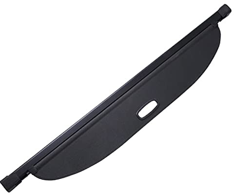 1 Set Auto Einziehbare Kofferraum Hutablage Abdeckung Für VW Für Golf 7 Mk7 2014-2018 Gepäckträger Abstandsvorhang Frachtgepäck(Schwarz)
