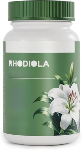 Rhodiola Rosea – Gomma adattogena dalla radice d'oro – Estratto di Rhodiola Rosea per il supporto dello stress – Energia, concentrazione e prestazioni