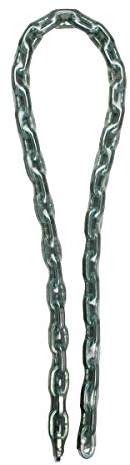 Master Lock 8018EURD - Kette aus gehärtetem Stahl - viereckiges Glied - Vinylschlauch