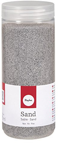 Rayher Sable fin coloré, argenté, 1 pce., 475ml, 0,1-0,5mm, arts créatifs, décoration-39339606