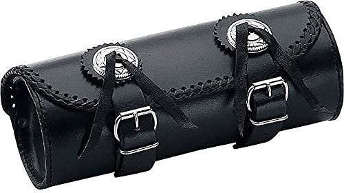 QBag Lederwerkzeugrolle 06 mit Conchos – 2,5L Stauraum – Klassische Optik
