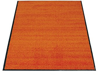 miltex 22020-5 Schmutzfangmatte Eazycare, 60 x 90 cm, waschbar, orange