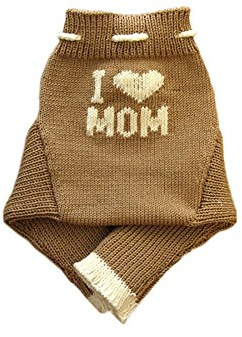 100% Merino lana remojo pañal de tela pañales para bebé ( marrón Brown-Natural white Talla:M