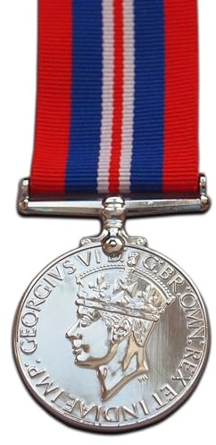 1939-45 War Medal Full Size British MIilitary Award WW2 Repro for Navy Army Raf