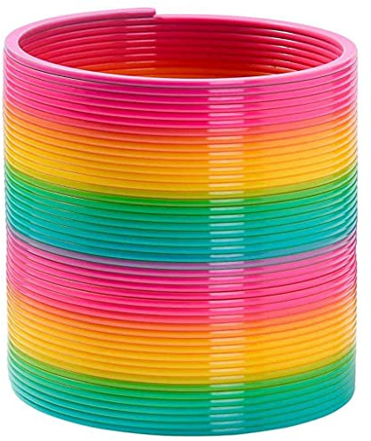 Out of the blue Juguete para niños/Espiral Arco Iris/Material : Plástico de Alta Resistencia/Dimensiones : 10 x 10 cm