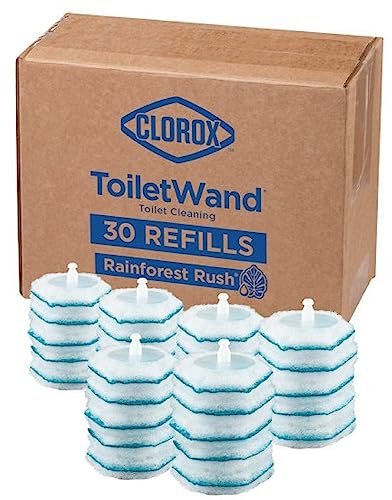 Clorox ToiletWand Disinfecting Refill, 30 Count Total by Clorox Toilet Wand