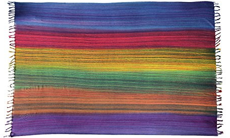 Ciffre Ca 60 Modelos Sarong Pareo Falda Envolvente Toalla Toalla Toalla de Playa Toalla Colorido patrón Verano Conjunto Gratis Hebilla Cierre