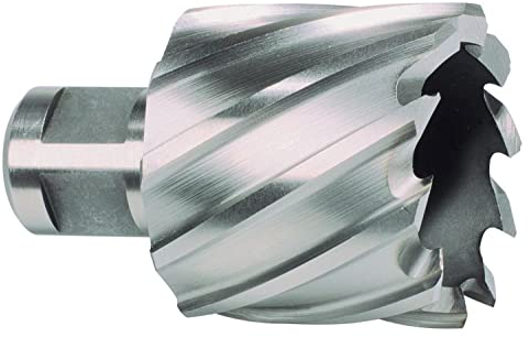 RUKO Kernbohrer HSS mit Weldonschaft (3/4 Zoll) Durchmesser 60 mm Schnitttiefe 30 mm