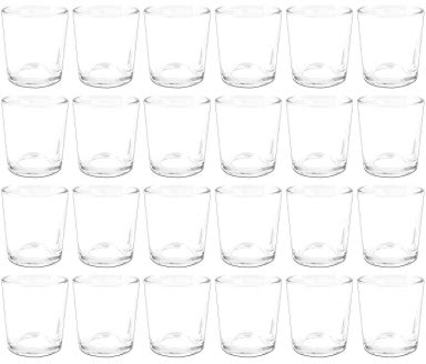 Sandra Rich Teelichtglas 24er Set PROMO klar H. 7cm Ø 5,5cm