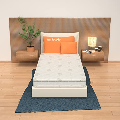 miasuite i sogni italiani Materasso SFODERABILE Memory Singolo 90X200 H 21 CM Ortopedico Dispositivo Medico Materasso Deluxe