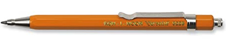 KOH-I-NOOR 5228 Kurzer mechanischer Kupplungsbleihalter, 2,0 mm, Gelb