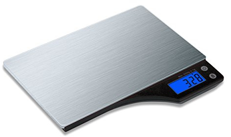 Kabalo Stainless Steel Kitchen Household Food Cooking Weighing Scale 5kg capacity 5000g/1g