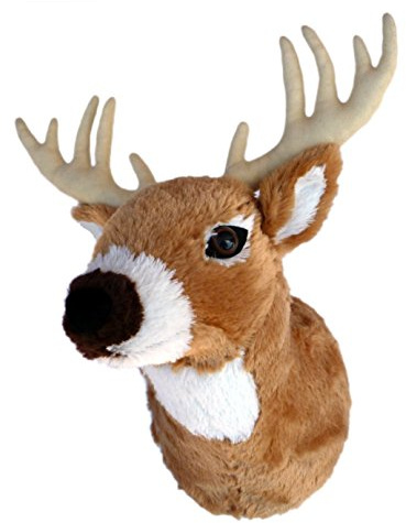 Adore 13 Boone The Whitetail Deer Plush Stuffed Animal Walltoy Wall Mount