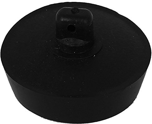 sourcingmap Rubber Water Sink Disposal Stopper Sink Stopper Kitchen Sink Garbage Disposal Drain Stopper Black