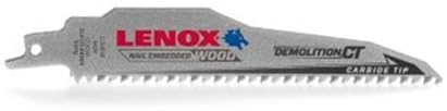 LENOX CARB TIP RECP DEM 956RCT 9X1X050X6 1P