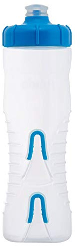 Fabric Cageless Water Bottle, 750ml, Clear/Blue