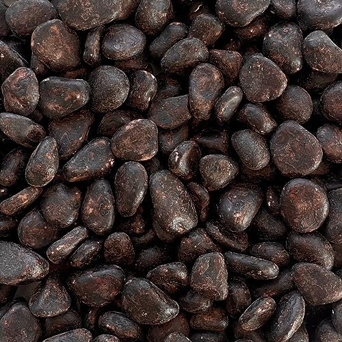 Eurosand Marbles 7-15mm Dekosteine 1 KG braun Kaffee. Streudekoration Tischdekoration