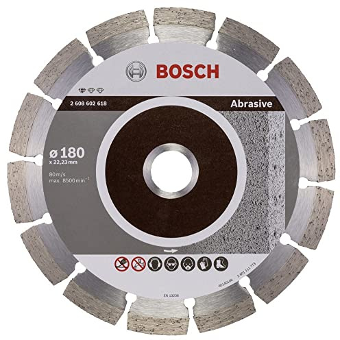 Bosch Accessories 2608602618 Disque à tronçonner diamanté standard for abrasive 180 x 22,23 x 2 x 10 mm