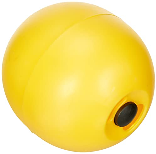 Beeztees 10520 Plastikfutterball - Chickenfun für Vögel, 7.5 cm, gelb