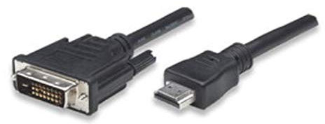 Techly 304611 Cavo Video da HDMI™ a DVI-D M/M 1,8 m Nero