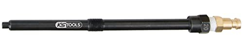 KS Tools 150.3680 Glühkerzen Adapter, M10x1,0 mit Außengewinde, Länge 175 mm