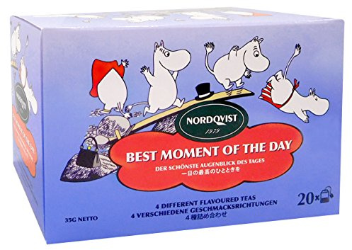 Nordqvist Moomin Tea Selection Gift Box (Best Moment Black Tea)