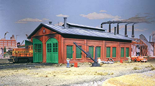 Spur H0 - kit hangar pour locomotives 2 toujour