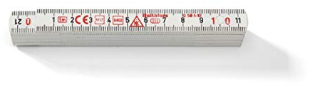 Mini folding rule 1m from Hultafors I Made in EU I 1 metre fibreglass folding rule I 200364