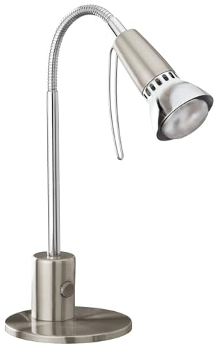 Eglo 86955 Lampe de Bureau, Métal, E14, Multicolore