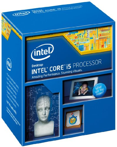 Intel Core i5-4670 - Socket H3 (LGA 1150), PC, 4e Génération Core, HD Graphics 4600, DDR3-SDRAM
