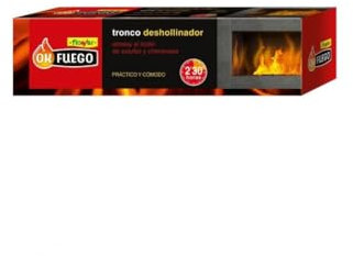 OK FUEGO Cleaning Log for Chimneys and Stoves