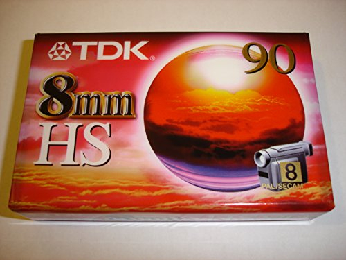 TDK P5-90HS cinta de casete Video cassette 90 min 1 pieza(s) - Cinta de audio/video (90 min, 1 pieza(s))