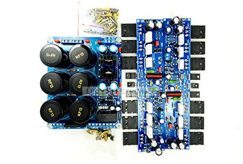 Q-BAIHE 50W* 2 Assemblato Stereo L10 amplificatore +protezione Scheda di alimentazione DC +-50V